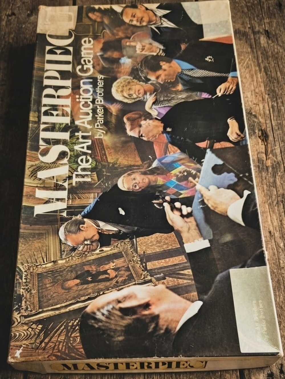 1970 Masterpiece The Art Auction Game VTG Parker Brothers Canada Complete Art